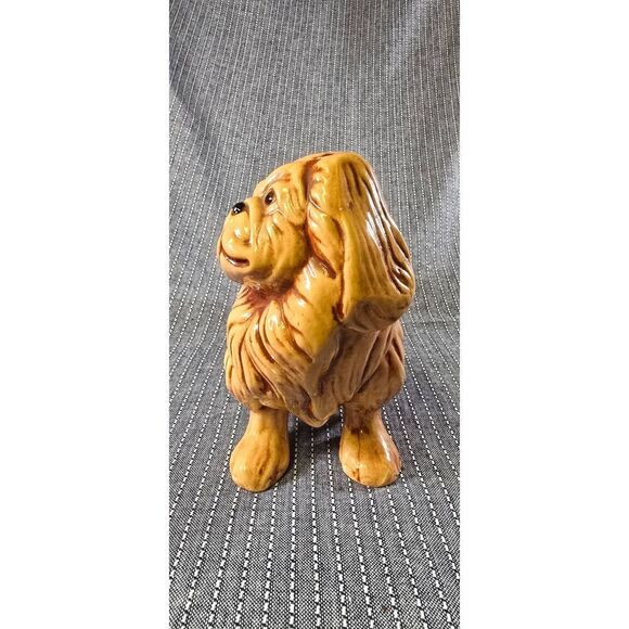 Vintage Porcelain Pekingese Dog - Picture 2 of 11